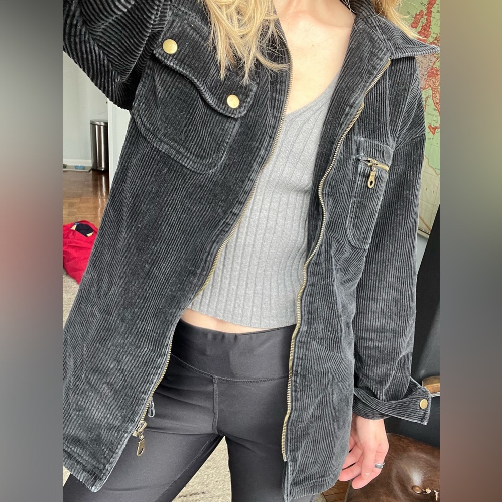 Rafaella black corduroy jacket